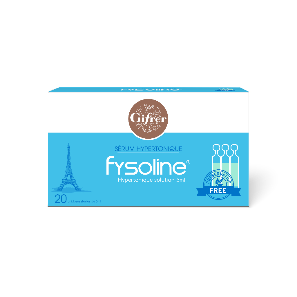 [QUÀ TẶNG] Nước Muối Ưu Trương Fysoline Pháp Hỗ Trợ Giảm Ngạt Mũi, Viêm Mũi Cho Bé