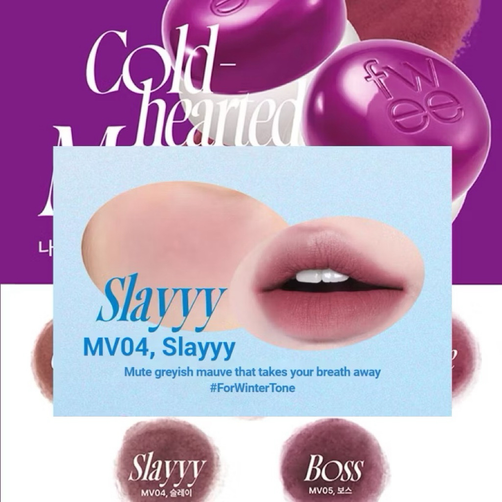 [CHÍNH HÃNG 100%] SON BÙN FWEE LIP & CHEEK BLURRY PUDDING POT ( MV04, RD03, PK05)