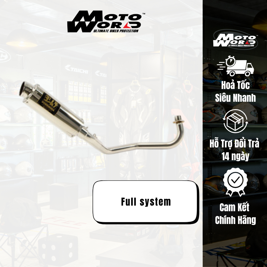 PÔ YOSHIMURA CHÍNH HÃNG CHO HONDA MONKEY