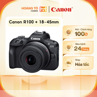 Máy ảnh Canon EOS R100 + Kit 18-45mm [ Mới chính hãng ] Giá tốt | Tặng thẻ nhớ