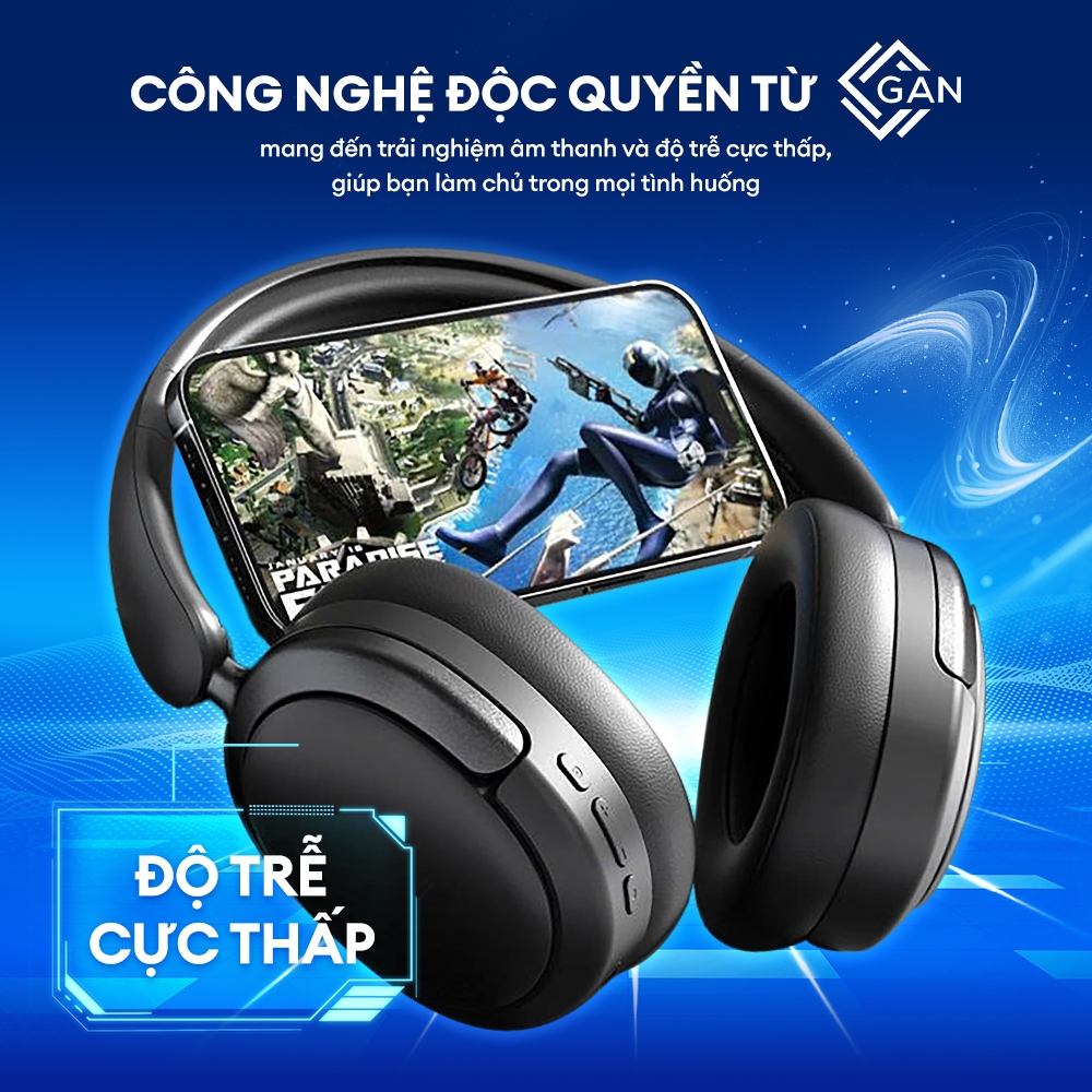 Tai Nghe Bluetooth Chụp Tai M4-ANC CHỐNG ÔNG CHỦ ĐỘNG,Tai nghe Gaming Có Mic, Âm Thanh Nổi HI-FI | BigBuy360 - bigbuy360.vn
