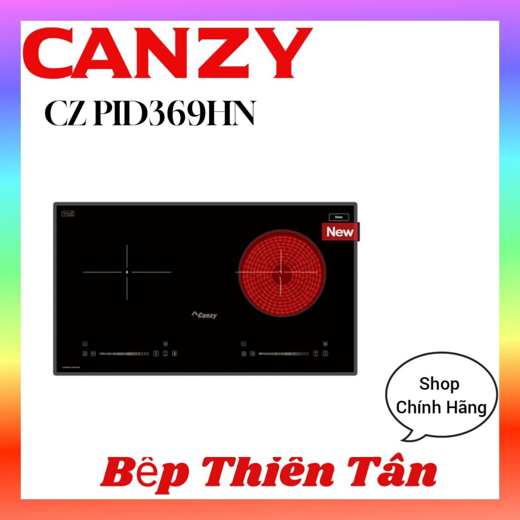 Bếp Điện Từ Inverter Canzy Serie 8  ( 1 Từ + 1 Hồng Ngoại)