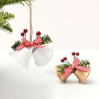 Chuông Mini Treo Trang Trí Cây Thông Noel, Decor Giáng Sinh Phong Cách Lễ Hội