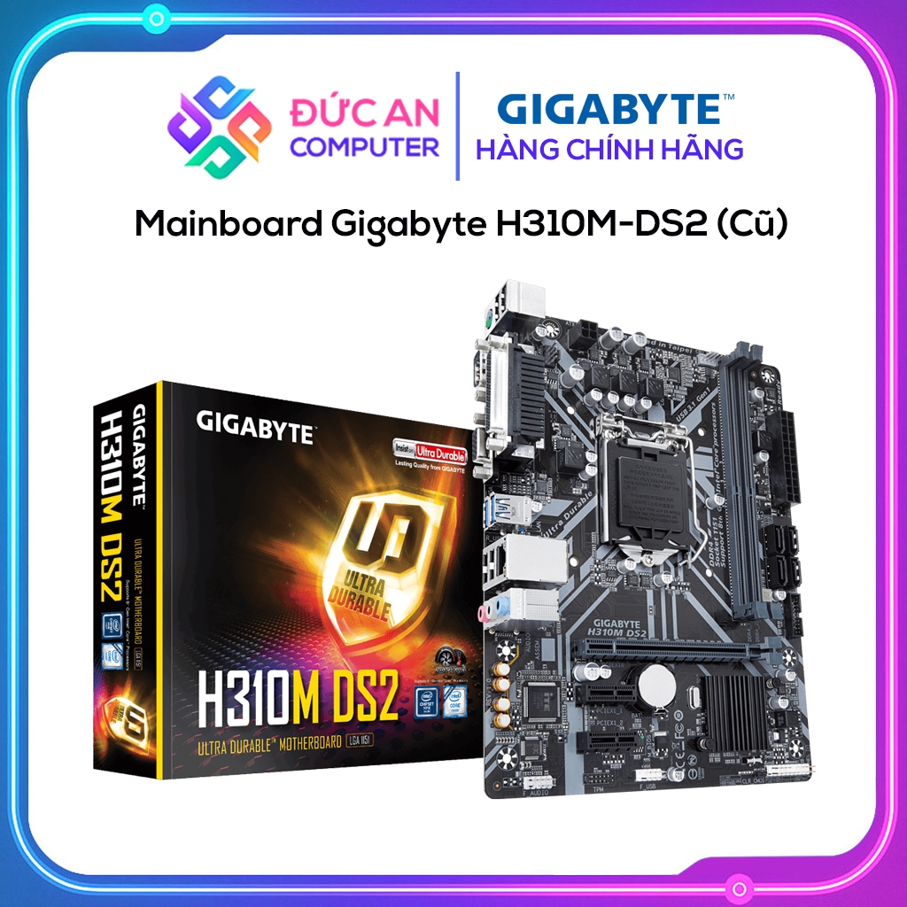Mainboard Gigabyte H310M-DS2 (Cũ)