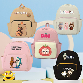 Balo đi học siêu nhẹ in họa tiết hoạt hình dễ thương cho bé gái mẫu giáo từ 1-5T