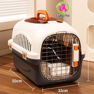  Lồng Vận Chuyển Thú Cưng Chó Mèo Thỏ Luna Pet LV06 - Lồng hàng không vận chuyển chó mèo 