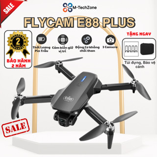  Flaycam mini giá rẻ E88 Plus Máy bay điều khiển Bản nâng cấp mới nhất Có 2 Camera Kép Siêu nét 