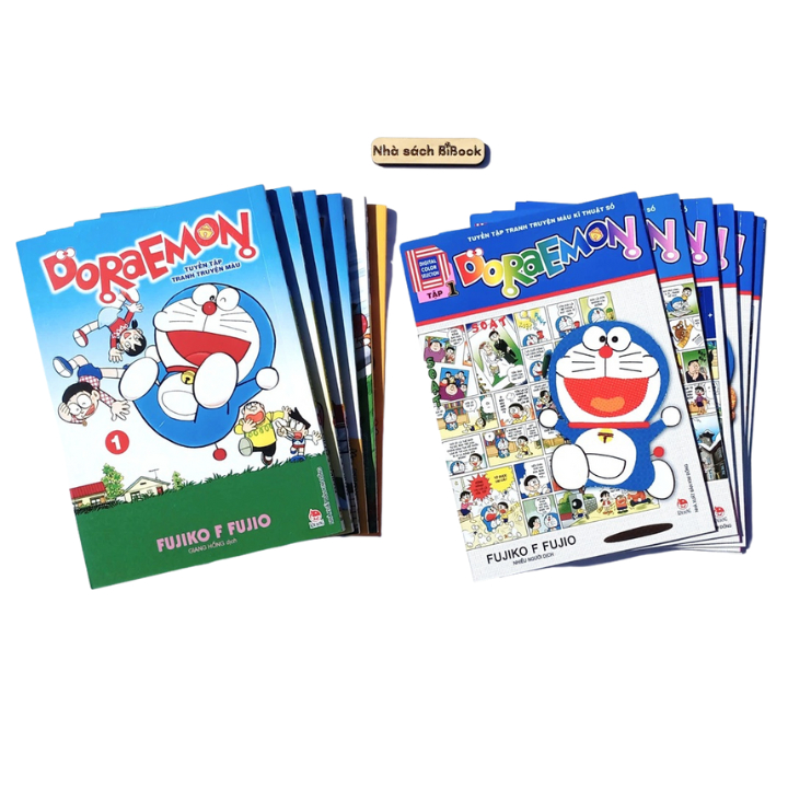 Doraemon Tuyển tập tranh truyện màu 6 tập, Doraemon Tuyển tập tranh truyện màu kĩ thuật số 6 tập - K