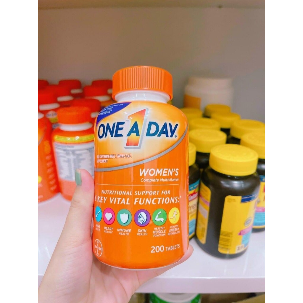 VTM chuyên biệt cho nữ One A Day Women’s Complete Multivitamin
