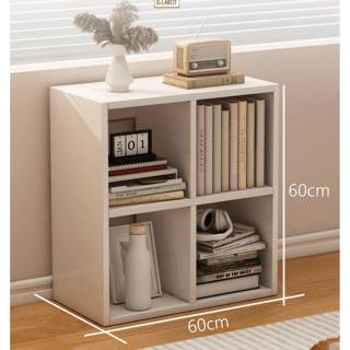  Kệ sách để sàn nhà kệ gỗ đựng đồ đa năng phong cách tối giản kích thước đa dạng dán đủ cạnh bảo hành 3 tháng 