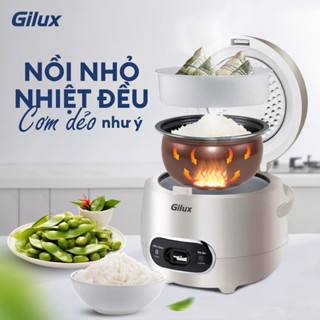Nồi cơm điện Gilux dung tích 1.2 Lít - công suất lớn 500w - bảo hành 12 tháng
