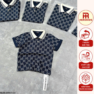 áo polo cho bé trai mix hoạ tiết huyền thoại phong cách hàn quốc_8093herokids