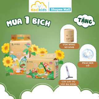 (COMBO QUÀ 1 BỊCH) Tã/bỉm BB Nature Care Plus tinh chất nha đam mềm mại đủ size cho bé từ 4-30KG