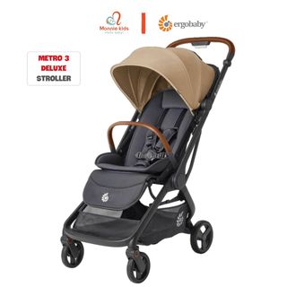 Xe đẩy gấp gọn Ergobaby Metro 3 Deluxe Stroller cho bé sơ sinh du lịch cao cấp - Monnie Kids