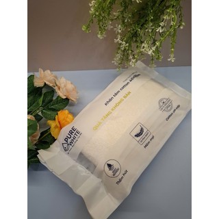  Khăn Tắm Cao Cấp PURE WHITE 40X90 Tiêu Chuẩn Khách Sạn 5 Sao Chất Liệu Từ Sợi Bông Cotton Organic Tự Nhiên 