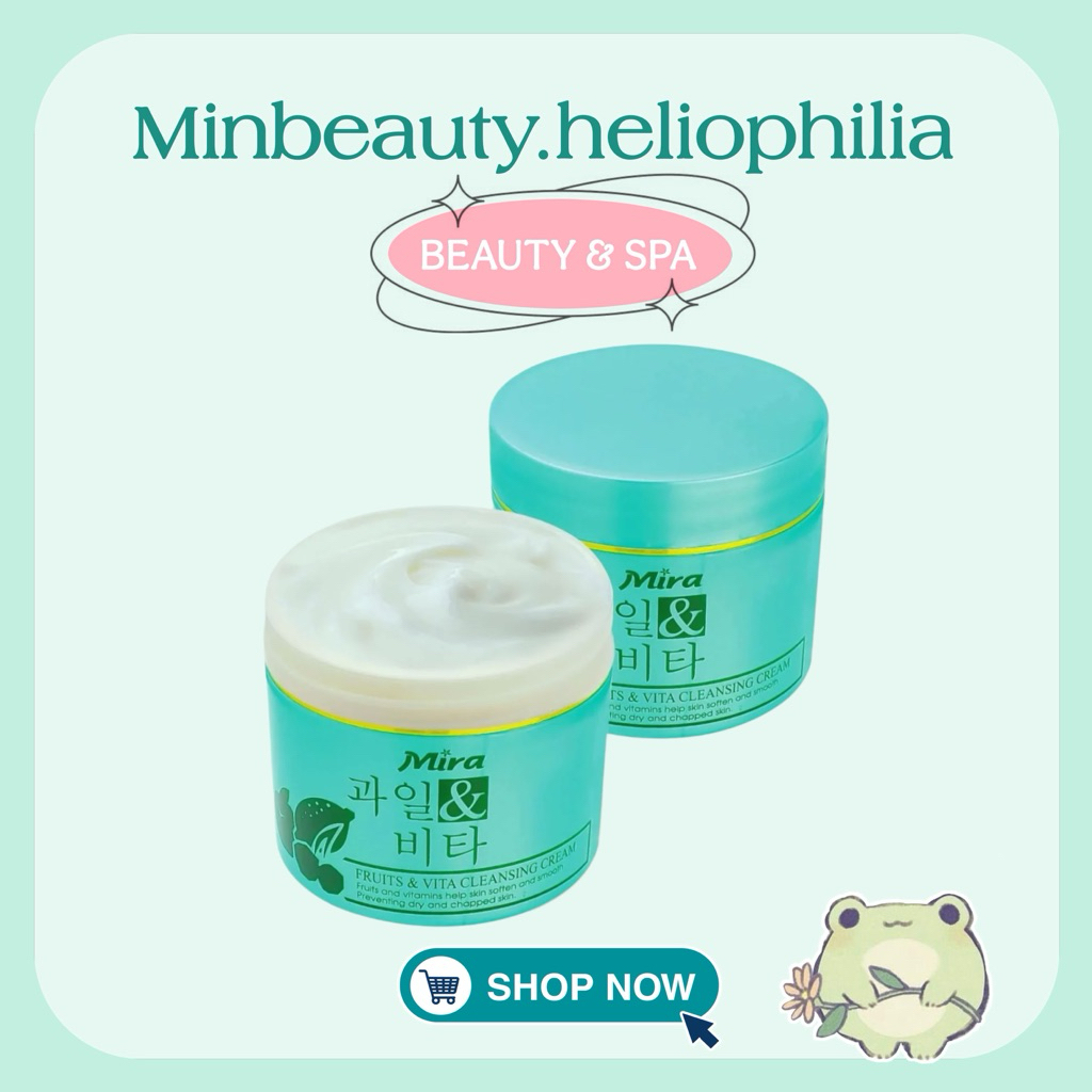 [Chính Hãng Công Ty MIRA] Kem Massage Tẩy Trang MIRA AROMA Fruits & Vita Cleansing Cream