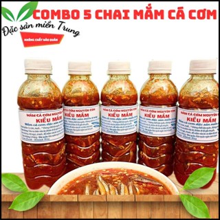 combo 5 chai mắm nêm cá cơm kiều mắm -mắm miền Trung đặc sản cam ranh Khánh Hòa