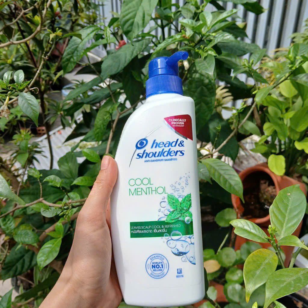 400ml VÒI - BỘ 3 tiết kiệm -1 dầu XẢ +2 Dầu gội. DẦU GỘI HEAD & SHOULDERS BẠC HÀ MÁT RƯỢI HEAD & SHO