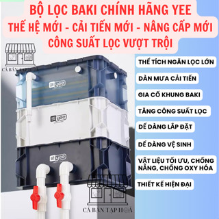  Baki lọc nước hồ cá thế hệ mới - Bộ lọc Baki chính hãng Yee - Baki lọc nước hồ cá 