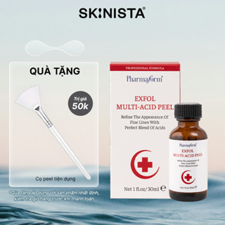 Tinh chất Peel da Pharmaform Exfol Multi-Acid Peel tái tạo, làm sáng, căng bóng da 30ml