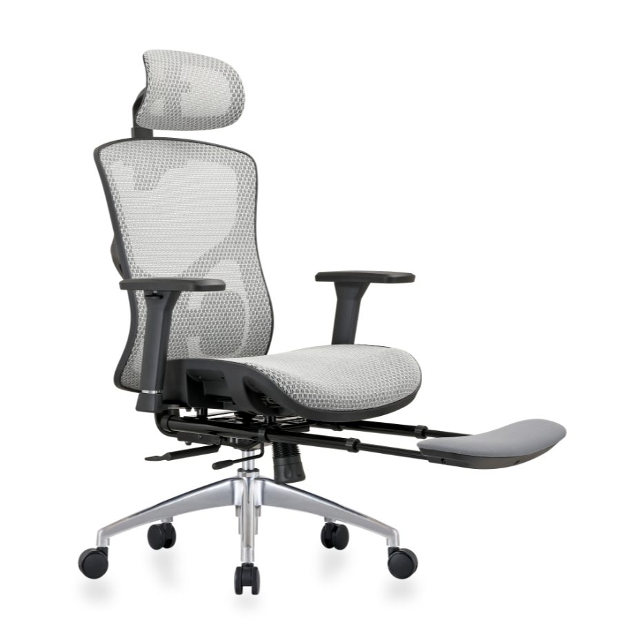 [Hoả tốc 30 phút] Ghế Công Thái Học Manson Vera Update Tựa Đầu 6D Lưới Cloud Mesh V2 Đen/Xám | BigBuy360 - bigbuy360.vn