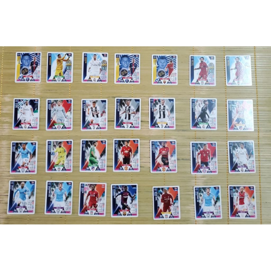Thẻ Cầu Thủ Poca Match Attax Mùa Giải 2018/19