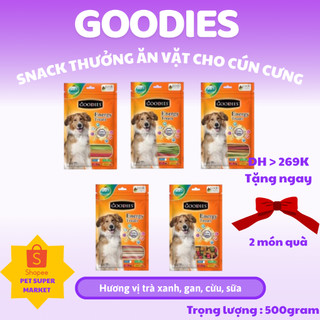  Snack ăn vặt bánh thưởng cho chó Goodies đủ vị 