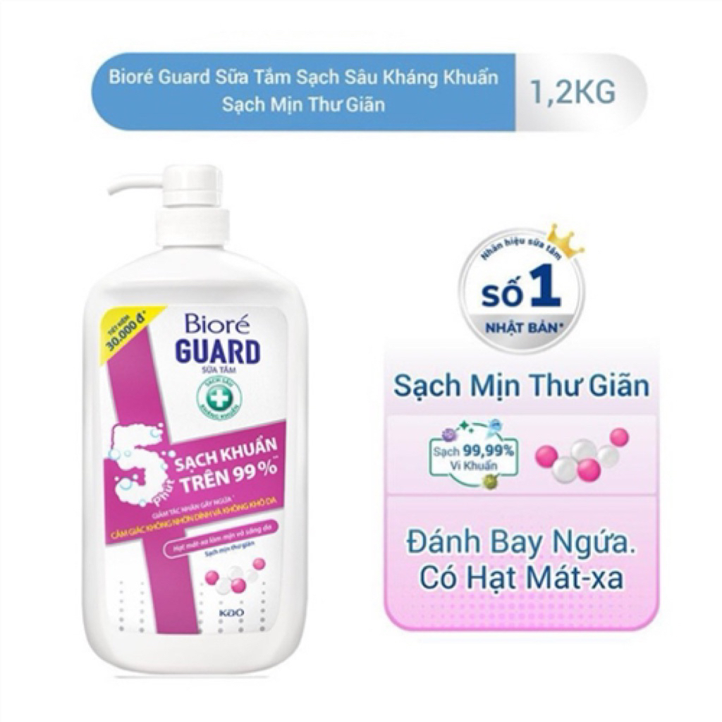 Sữa tắm Bioré kháng khuẩn