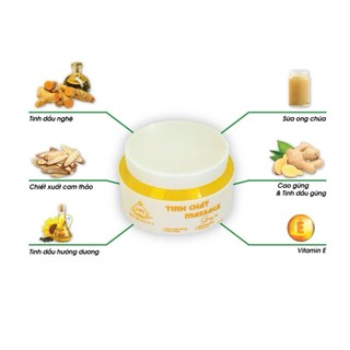 Combo Kem Massage Gừng Ơi -Mẫu mới cải tiến