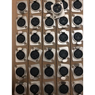 Đầu Giắc canon âm máy, âm tường | XLR female Plug