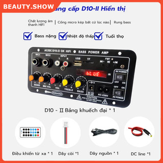  CODBo mạch loa Bluetooth 4.2 30-120W Mạch Loa D10 Bluetooth 5.0 Hát Karaoke Công Suất Lớn 120w 12v 24v 220v Lắp Loa 