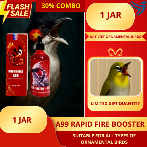 BirdFighter A99 Fire Booster – Suitable for All Ornamental Birds