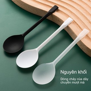  Muỗng nhựa dùng một lần loại dày đóng gói riêng thích hợp cho sương sáo thạch băng món ngọt 