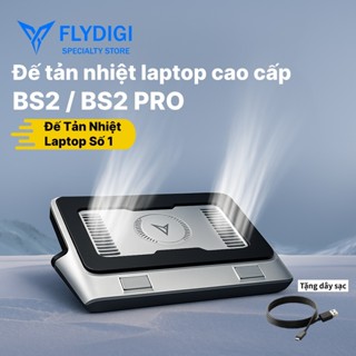 [Chính Hãng] [BH12T] Flydigi BS2 / BS2 Pro | Để tản nhiệt laptop gaming cao cấp không tiếng ồn tích hợp 4 chế độ làm mát