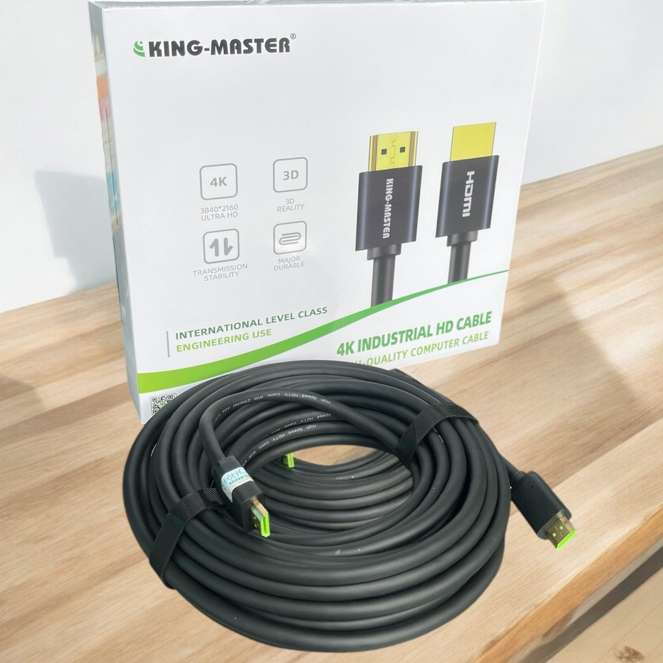 Cable HDMI - Dây Cáp HDMI 2.0 KINGMASTER 10m  | HDMI Cable