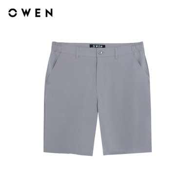 Owen - Quần short Sport Life SS252403 màu Xám nhạt chất liệu Polyspun spandex