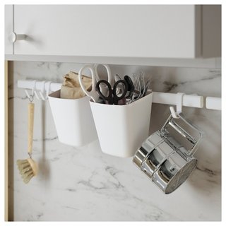 Giỏ móc thanh treo đựng đồ Sunnersta IKEA