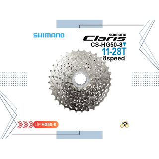   Chính hãng  Líp Thả xe đạp 8 tầng Shimano INDONESIA CS-HG50 Claris cao cấp xe đạp MTB và road bike líp 8 tốc độ cao cấp 