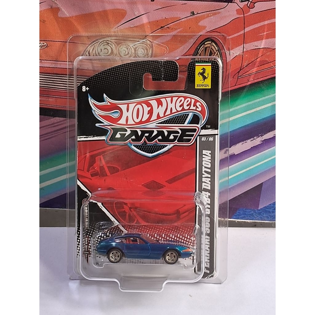 [CARD Y HÌNH] HOT WHEELS GARAGE FERRARI 365 GTB4 DAYTONA