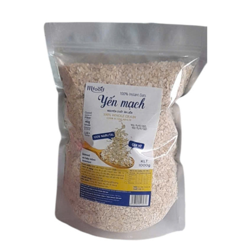 Yến Mạch Nguyên Chất Mfood Tiện Lợi Món Quà Sức Khỏe Túi 1kg
