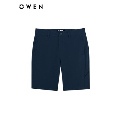 Owen - Quần short Sport Life SS252406 màu Xanh đậm chất liệu Polyspun spandex