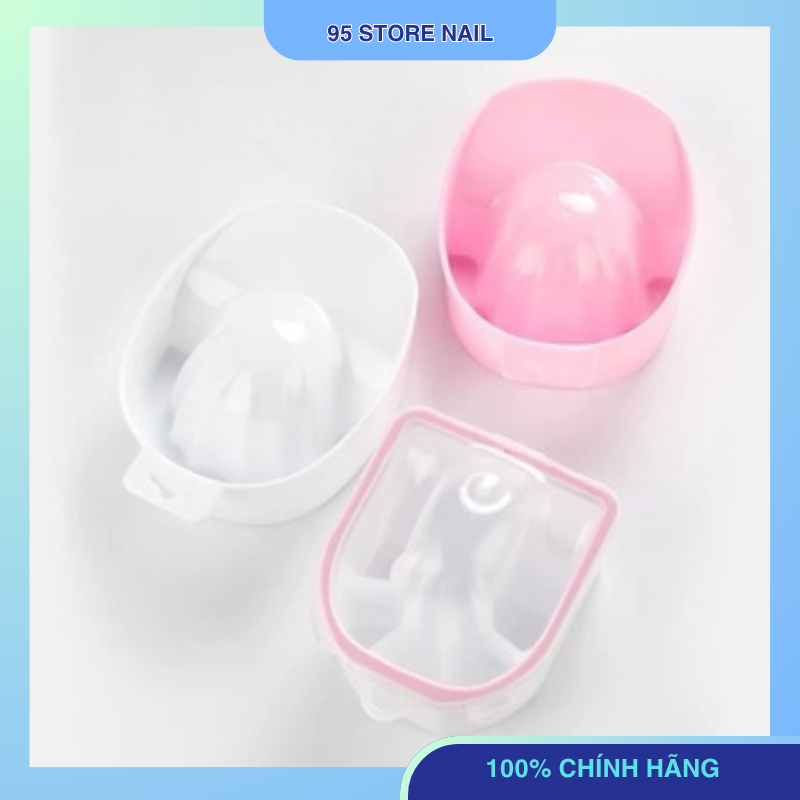 Bát ngâm tay 2 ngăn  tiện lợi thay nước dễ dàng