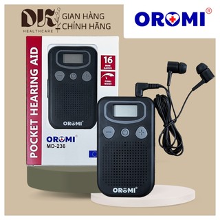 Máy trợ thính có dây OROMI MD-238 - Tai nghe trợ thính cho người già, người bệnh - PIN  AAA 1.5V