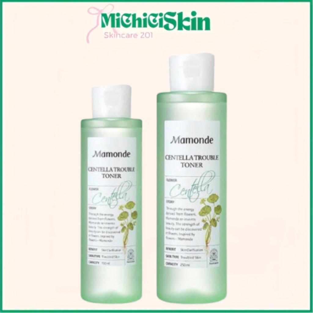 [MICHICI Skin] TONER MAMONDE Rau má CENTELLA TROUBLE TONER