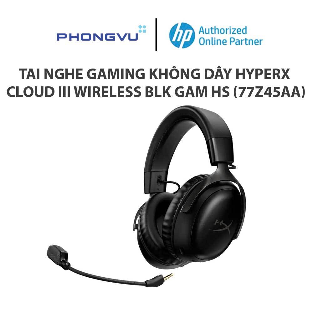 Tai nghe Gaming Over-ear không dây HyperX Cloud III Wireless - Bảo hành 24 tháng