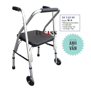 Khung tập đi có ghế ngồi lucass w99, w9