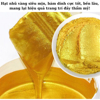 1Kg Sơn Nhũ Vàng Hệ Nước AP Chem,Sơn Nhũ Vàng Gốc Nước