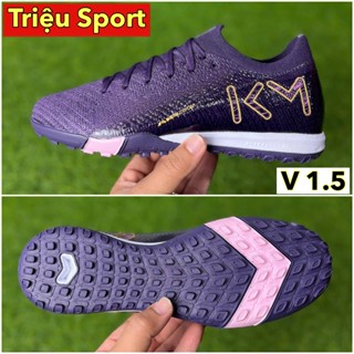 giày đá bóng me va bô 16 e lít TF Loại 1,5 ( khâu đế + tất + túi hộp )