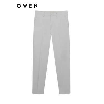 Owen - Quần tây S-Form QG252461 màu Be chất liệu Conjugated polyester