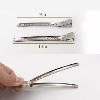  Combo 5 Kẹp Tóc Mỏ Vịt Thiết Kế Kim Loại Size 9.5cm & 10.5cm - Kẹp Mỏ Vịt K6 